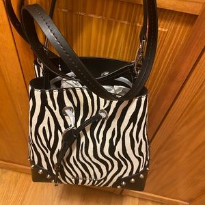Michael Kors real zebra purse.